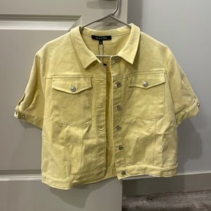 NWT Strut & Bolt Jacket YELLOW DENIM